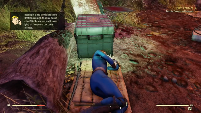 Fallout 76 sleep