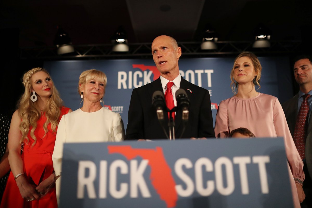 Rick Scott Recuses Himself From Overseeing Results of Own Senate Race