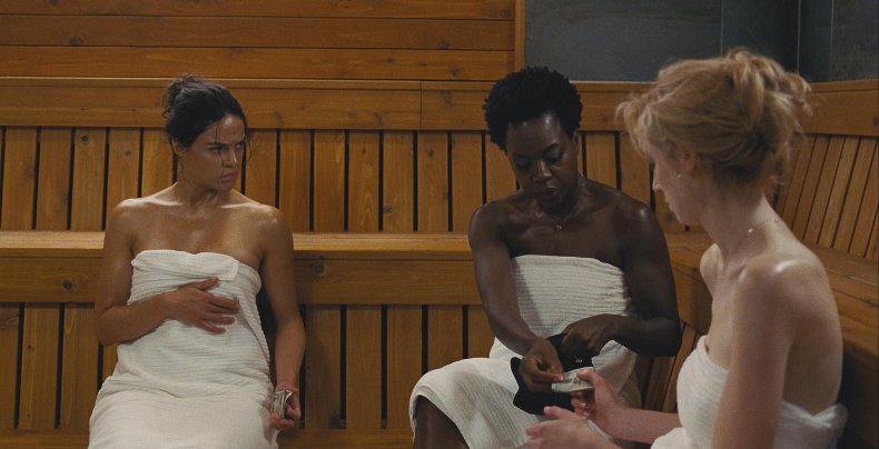 Michelle Rodriguez Talks 'Widows'