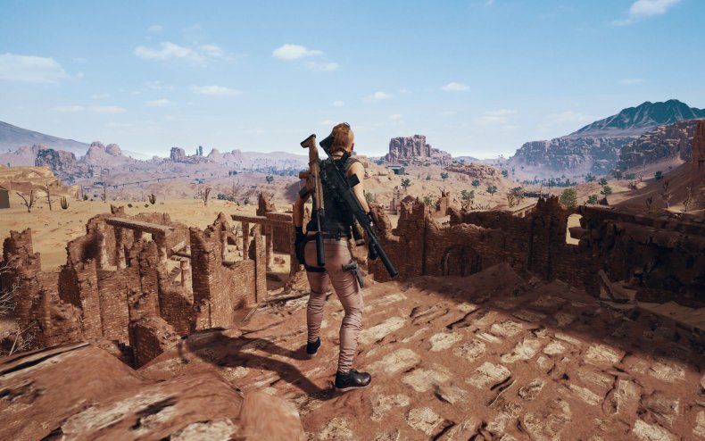 PUBG Miramar landscape