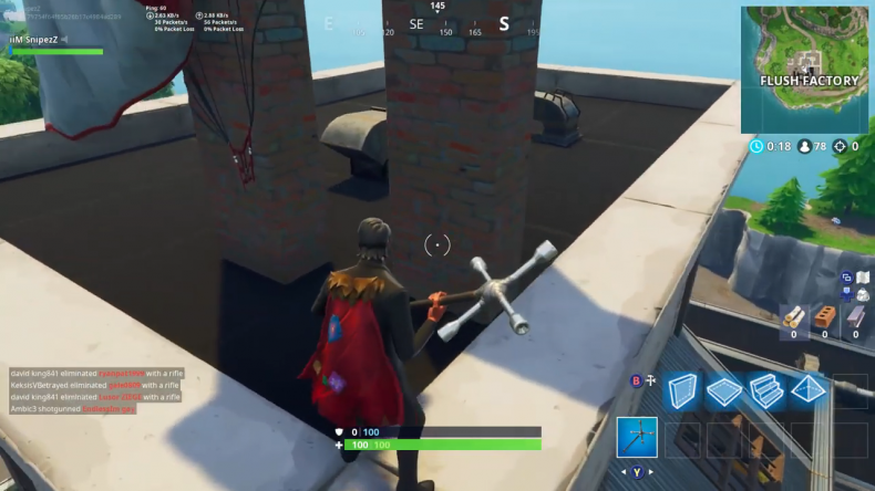 Fortnite Week 8 secret banner location