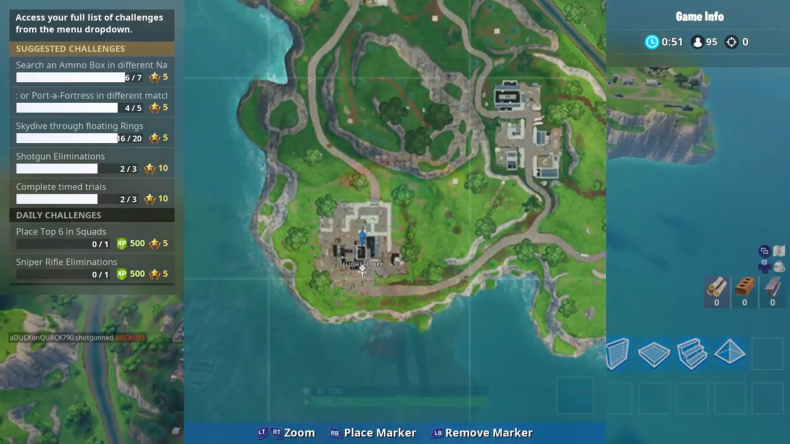 Fortnite Week 8 secret banner map
