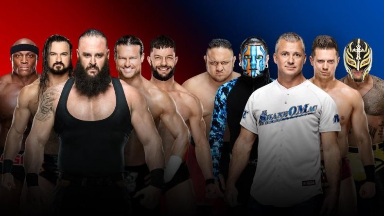 mens ss teams survivor series