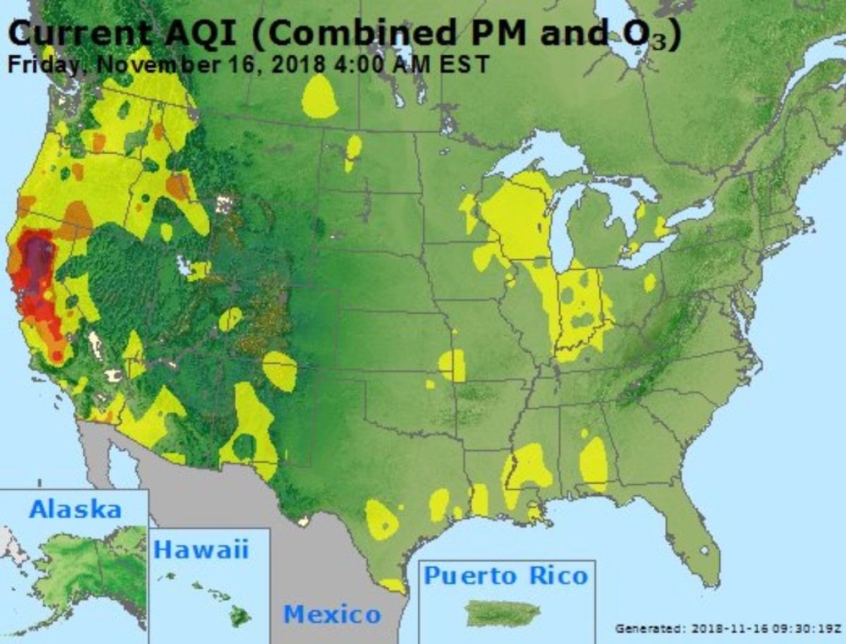 air quality map california 2