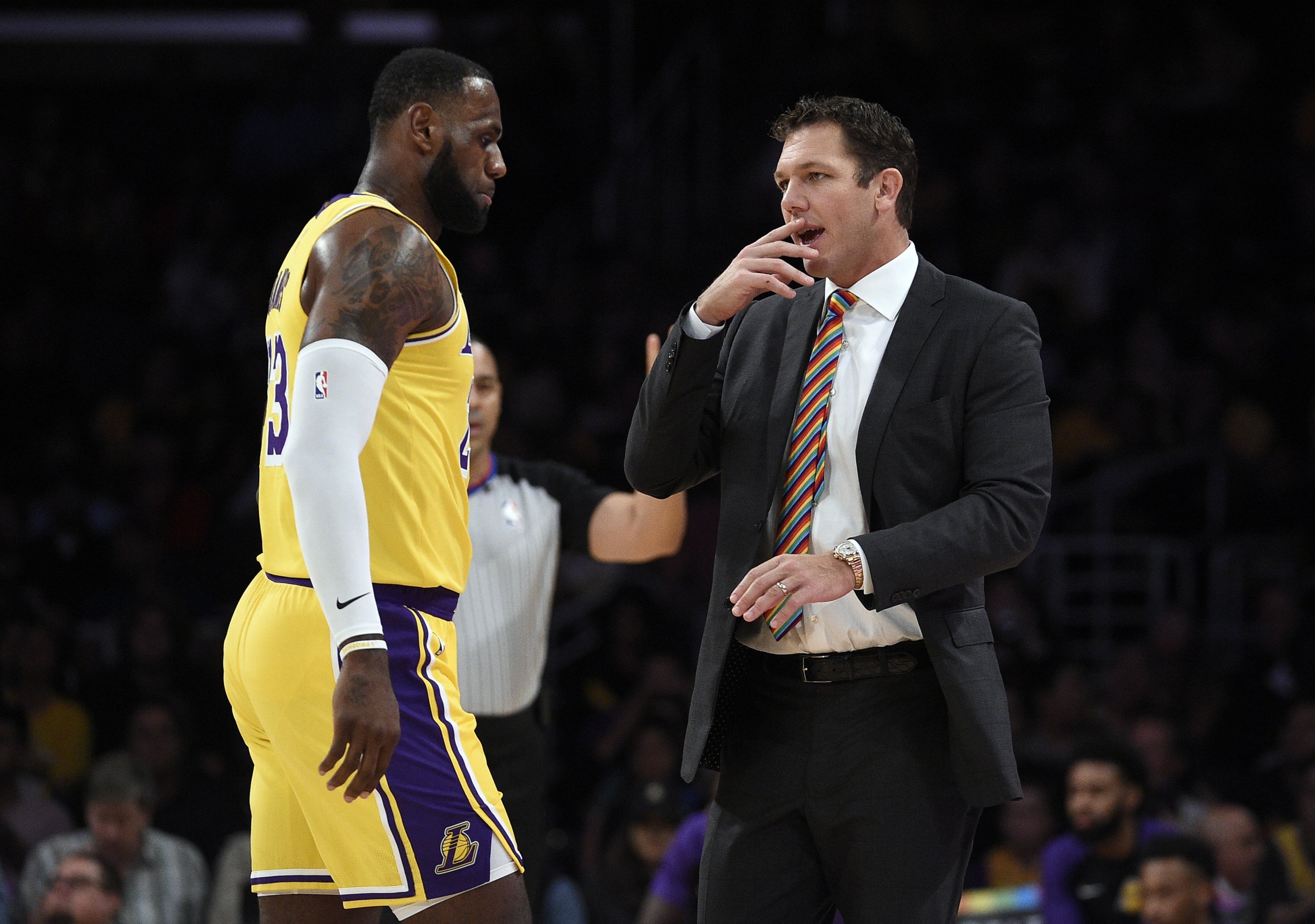 LeBron James Luke Walton