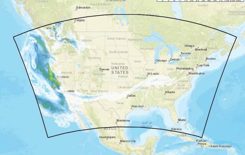 smoke map california wildfire