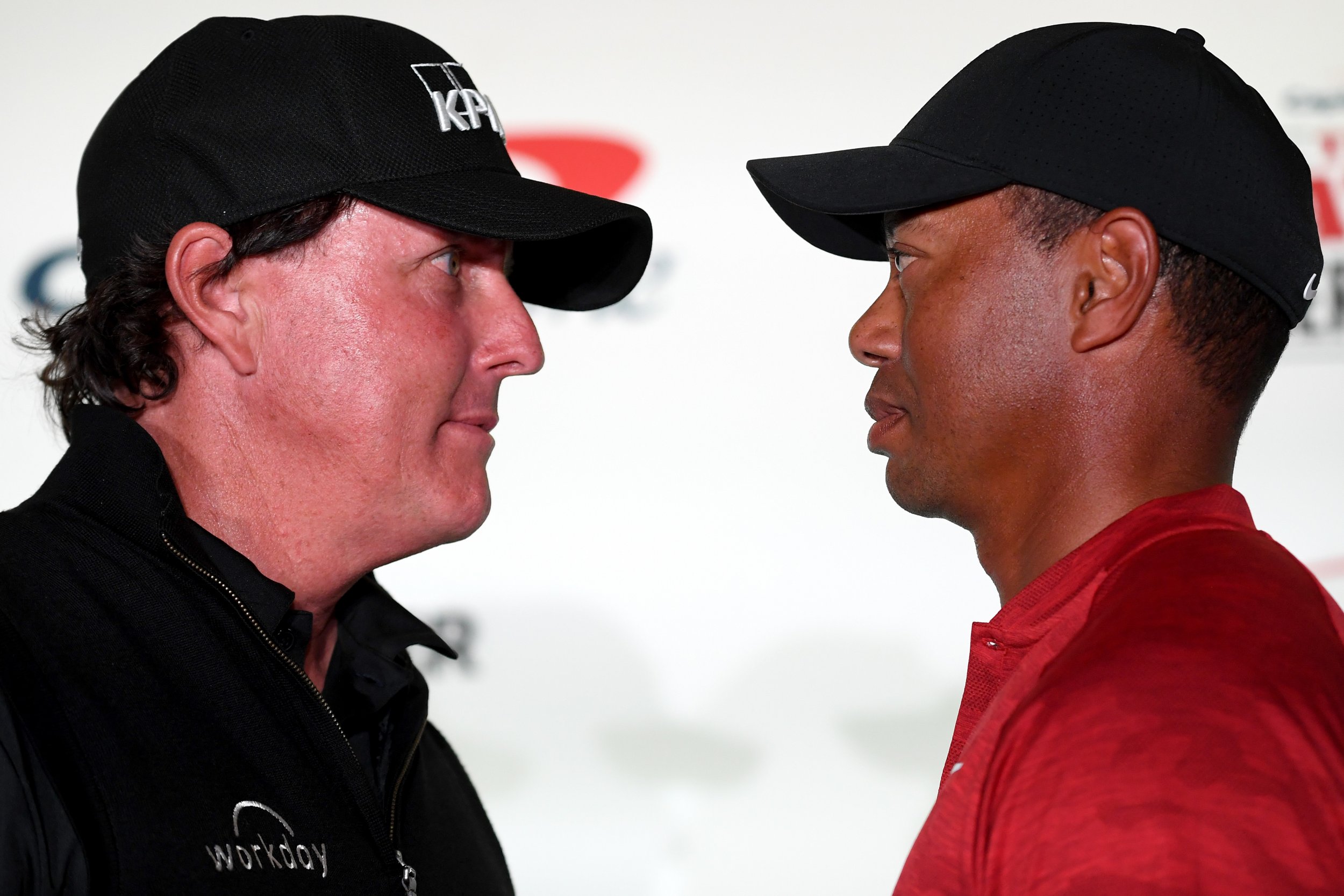 Phil Mickelson, Tiger Woods