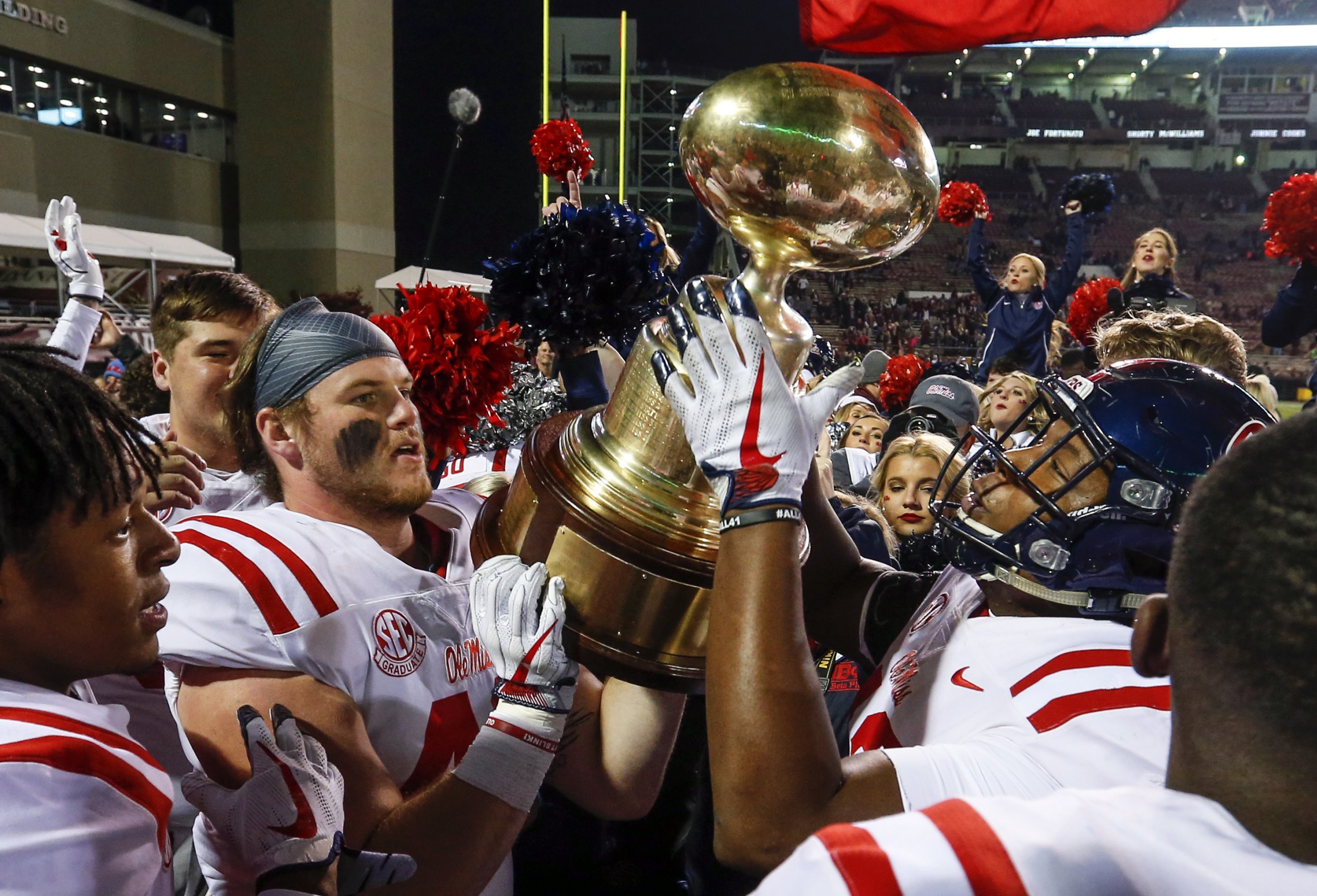 Mississippi State vs. Ole Miss Egg Bowl Info Odds, Predictions, Live