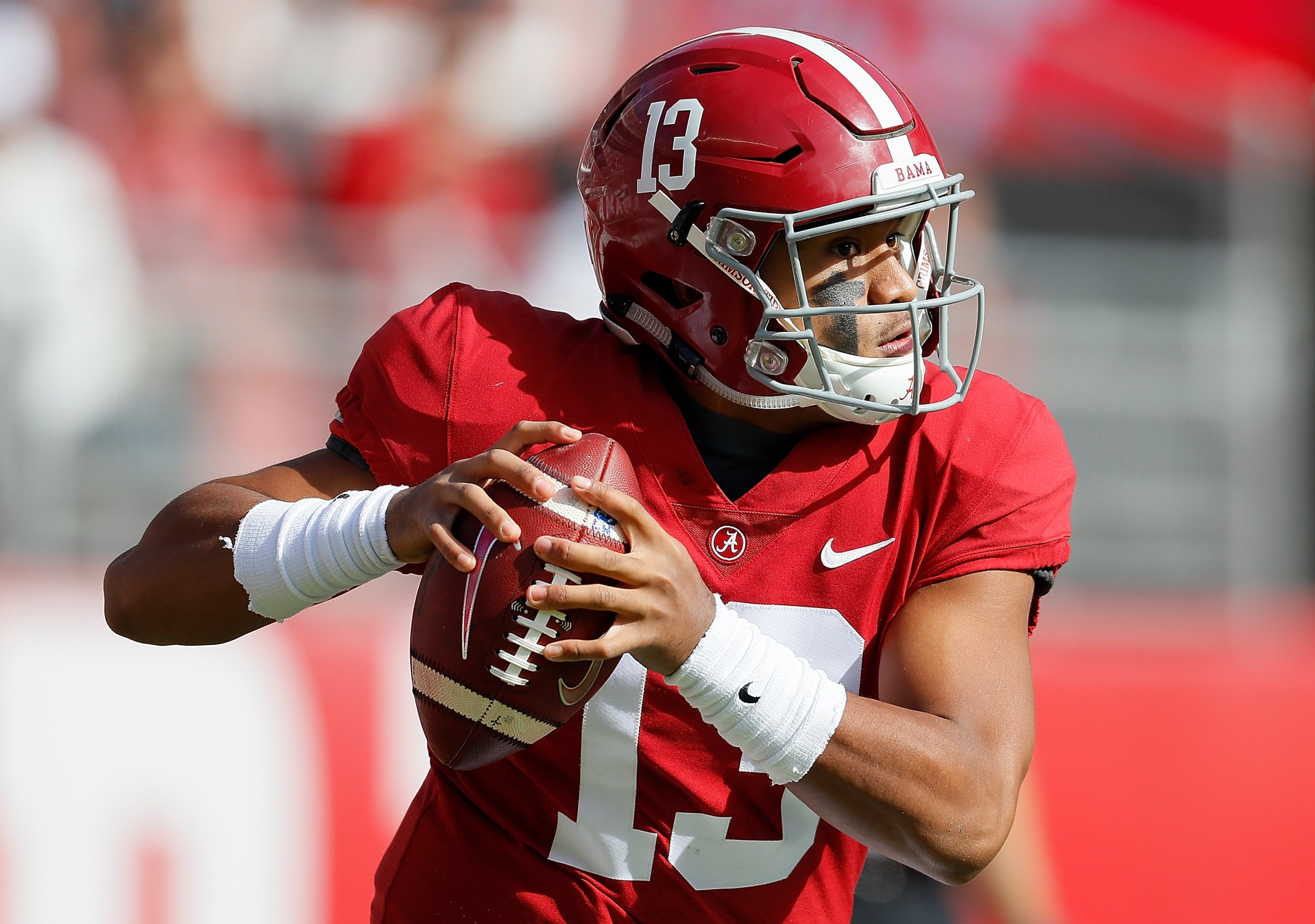 College football odds, lines, schedule for Week 13: Alabama a big favorite  vs. Auburn in Iron Bowl 