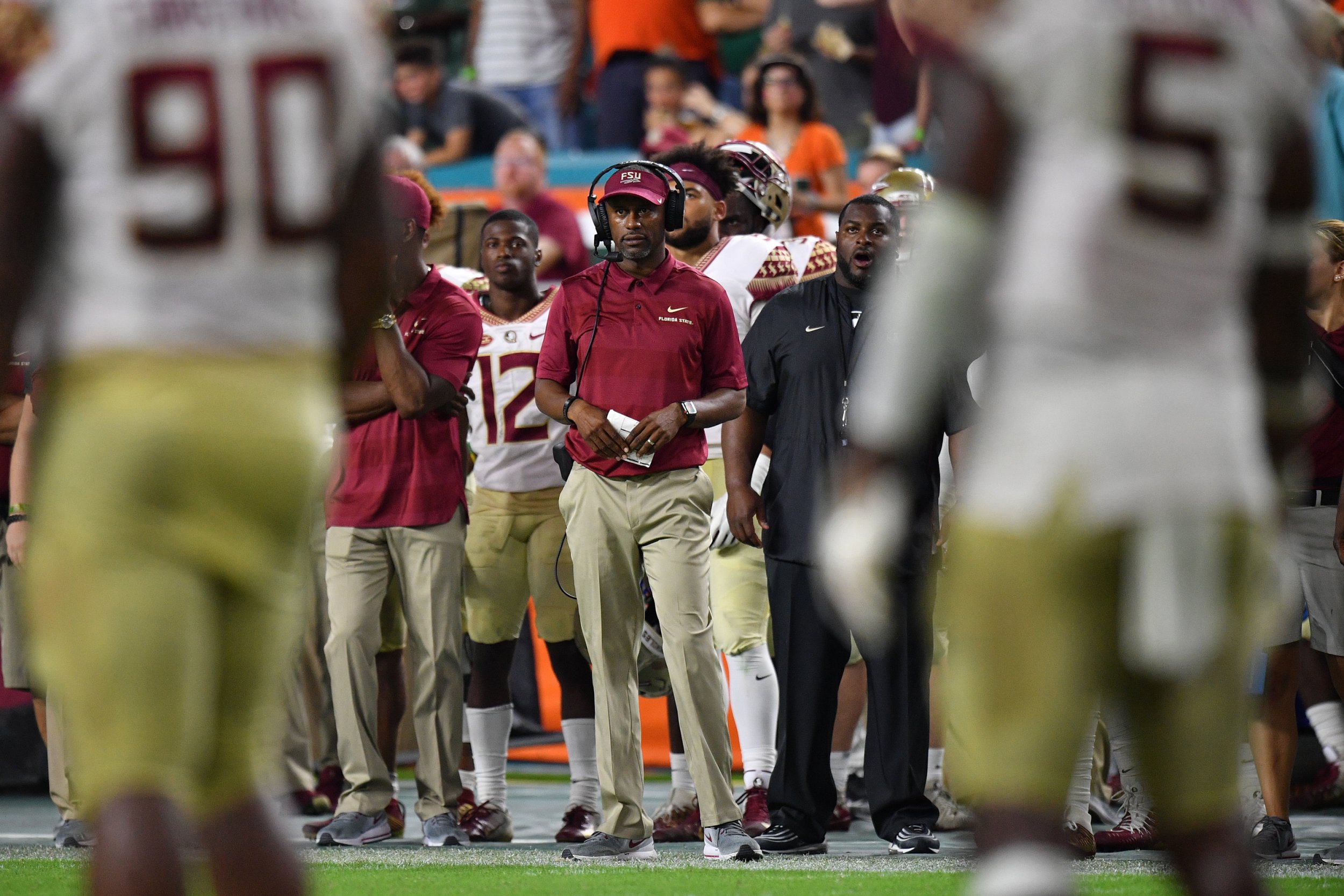 FSU fan fired for racist Willie Taggart Facebook post.