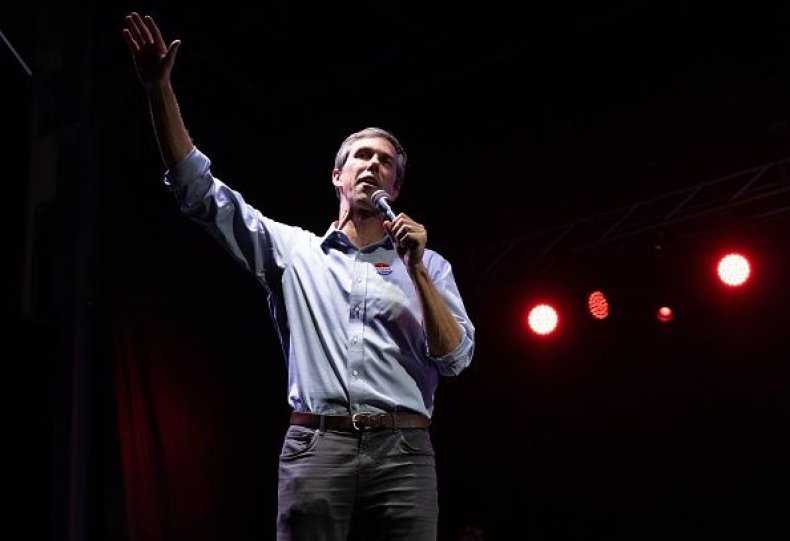 beto o'rourke, confederate plaque, texas