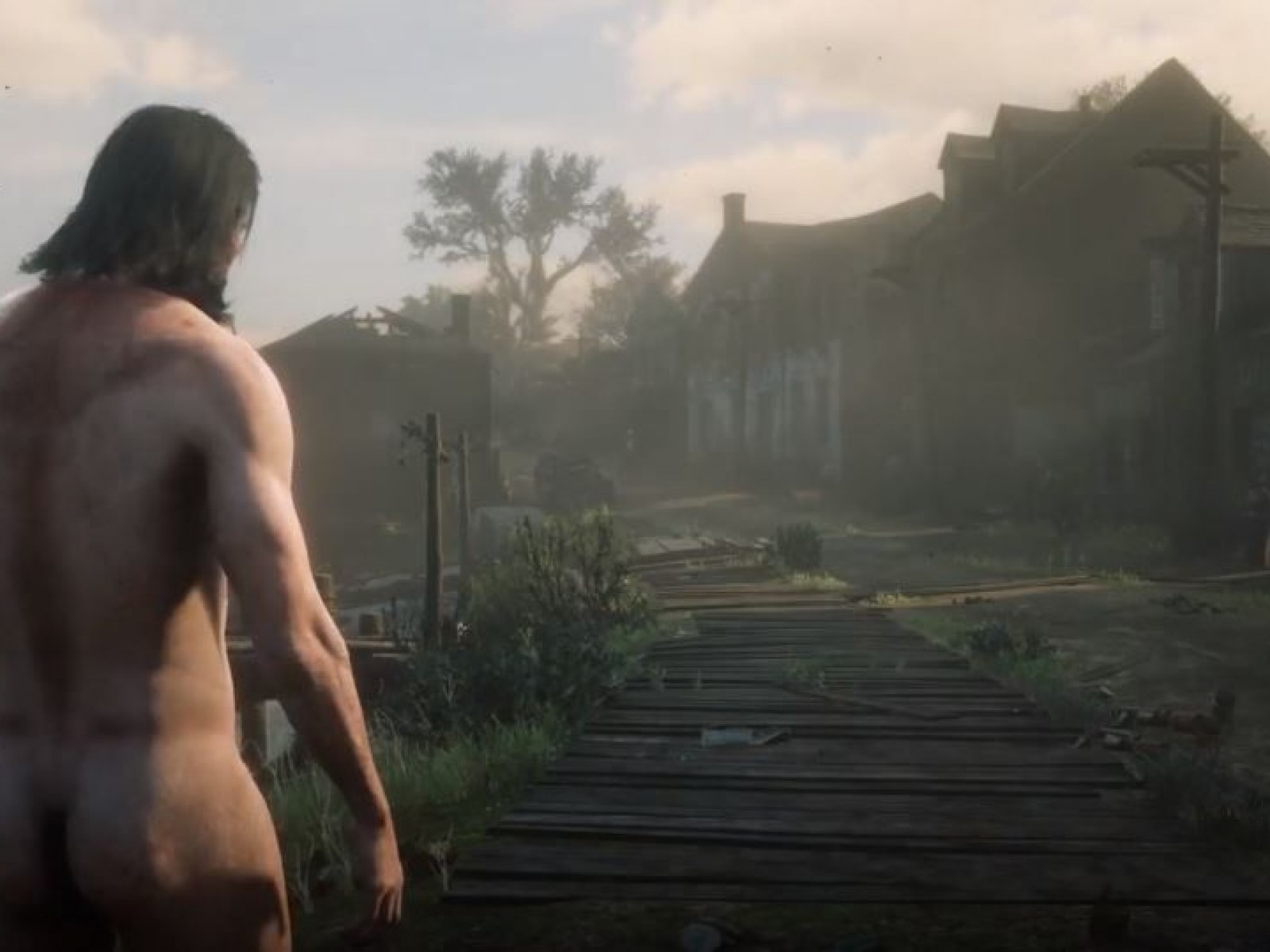 Feed på Helt vildt gåde Red Dead Redemption 2' Naked Glitch: How To Expose John Marston's Farmer's  Tan
