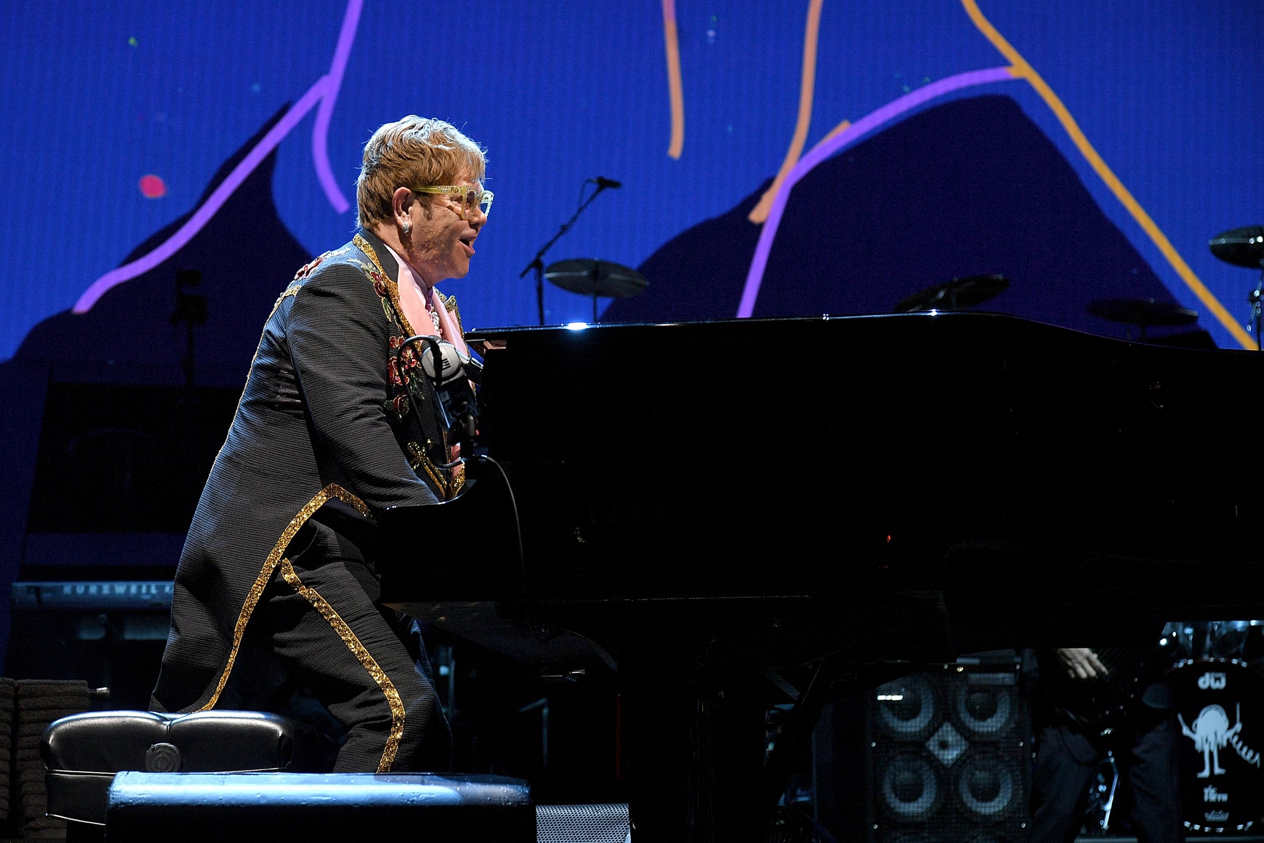 Elton John Cancels Tour Stops Over Ear Infection