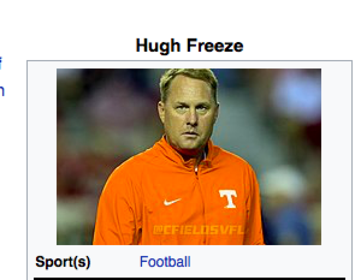 Hugh Freeze Photoshop