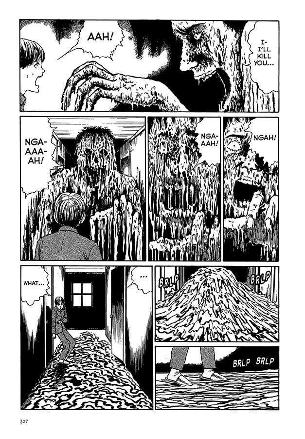 Finished the first page of the Junji Ito Collection a Horror