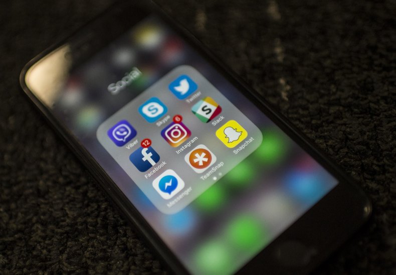 apps on a phone screen