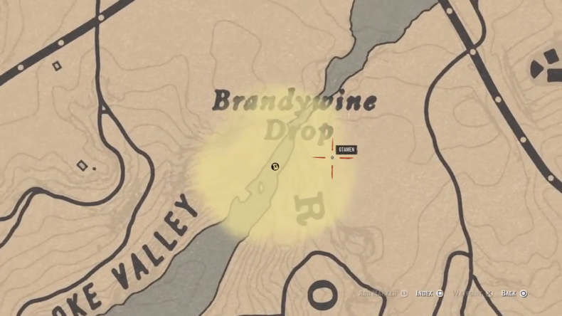 Brandywine Drop Treasure location