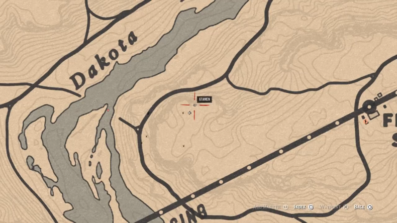 Red Dead Redemption 2 Bluewater Marsh Treasure