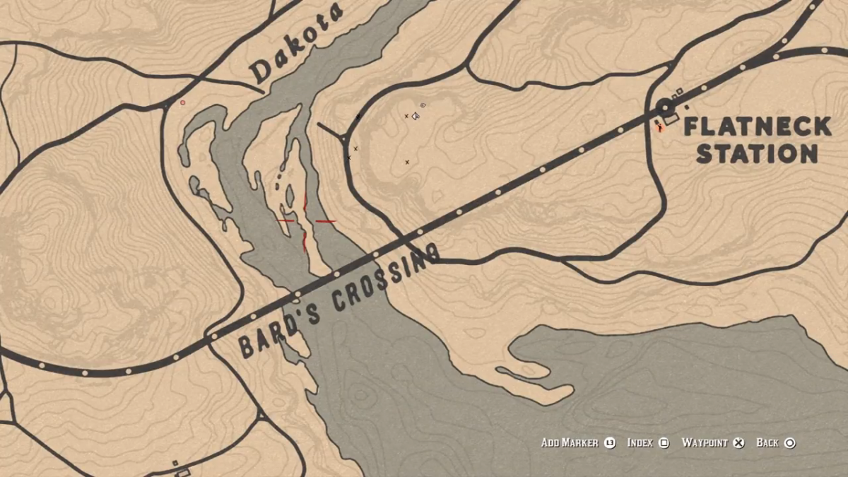 Red Dead Redemption 2 location treasure maps online 