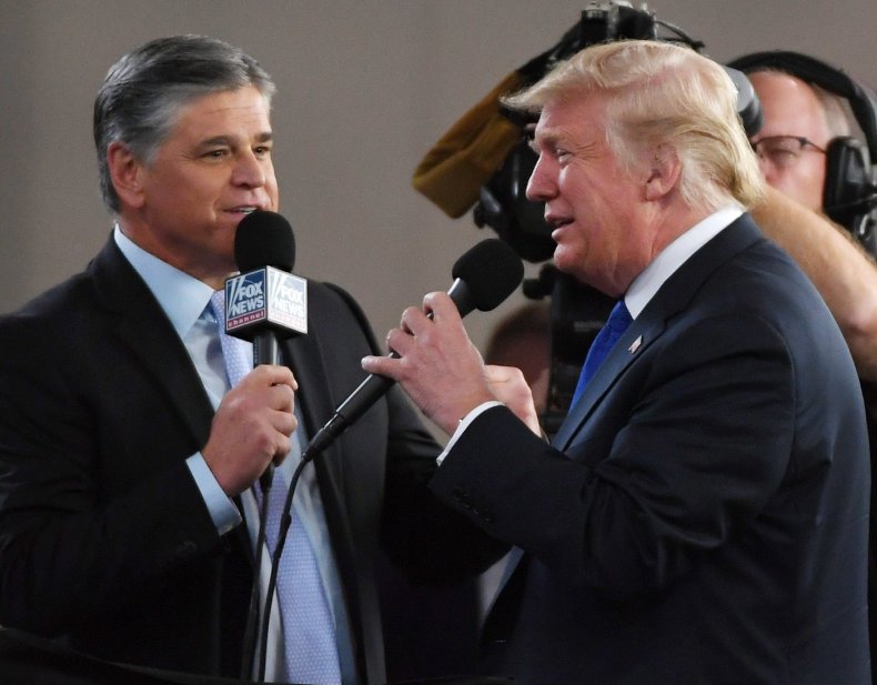 fox news, donald trump, michael cohen, sean hannity