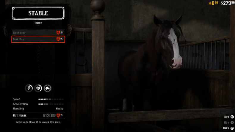 Red Dead online horses