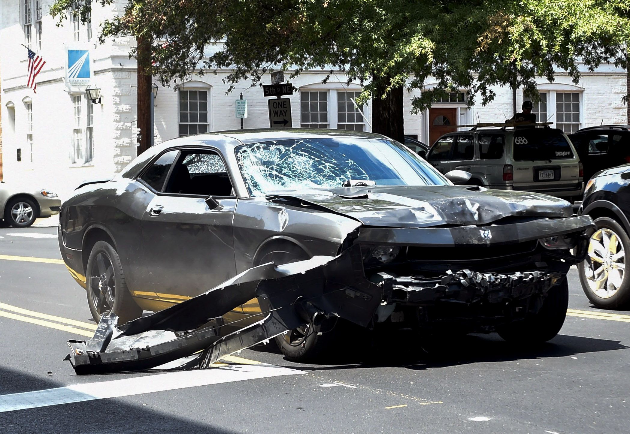 Charlottesville Unite The Right Attacker Did Not Brake As He Drove