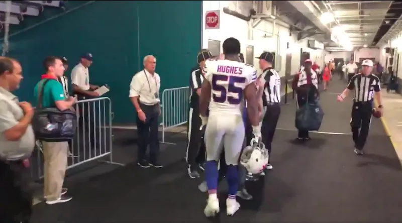 Bills' defensive end Jerry Hughes primed for 'slobber-knocker' against Pats