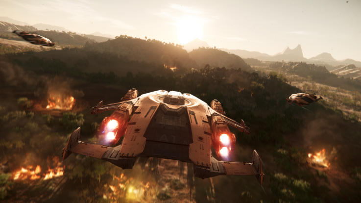 Star Citizen Anvil Valkyrie Star Citizen Anvil Valkyrie