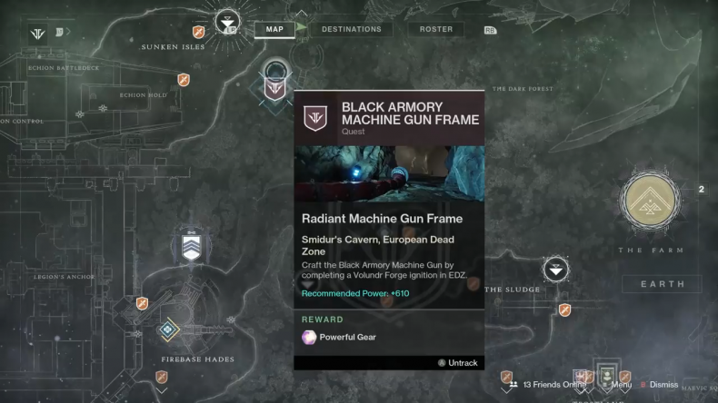 Destiny 2 Volundr Forge location