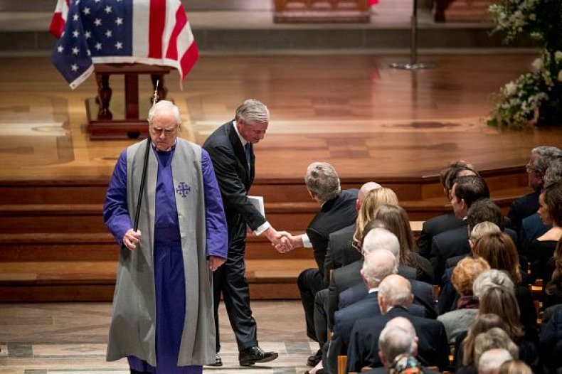 george h.w. bush eulogy, listened, jon meacham