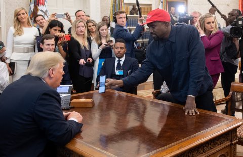 Kanye West Donald Trump