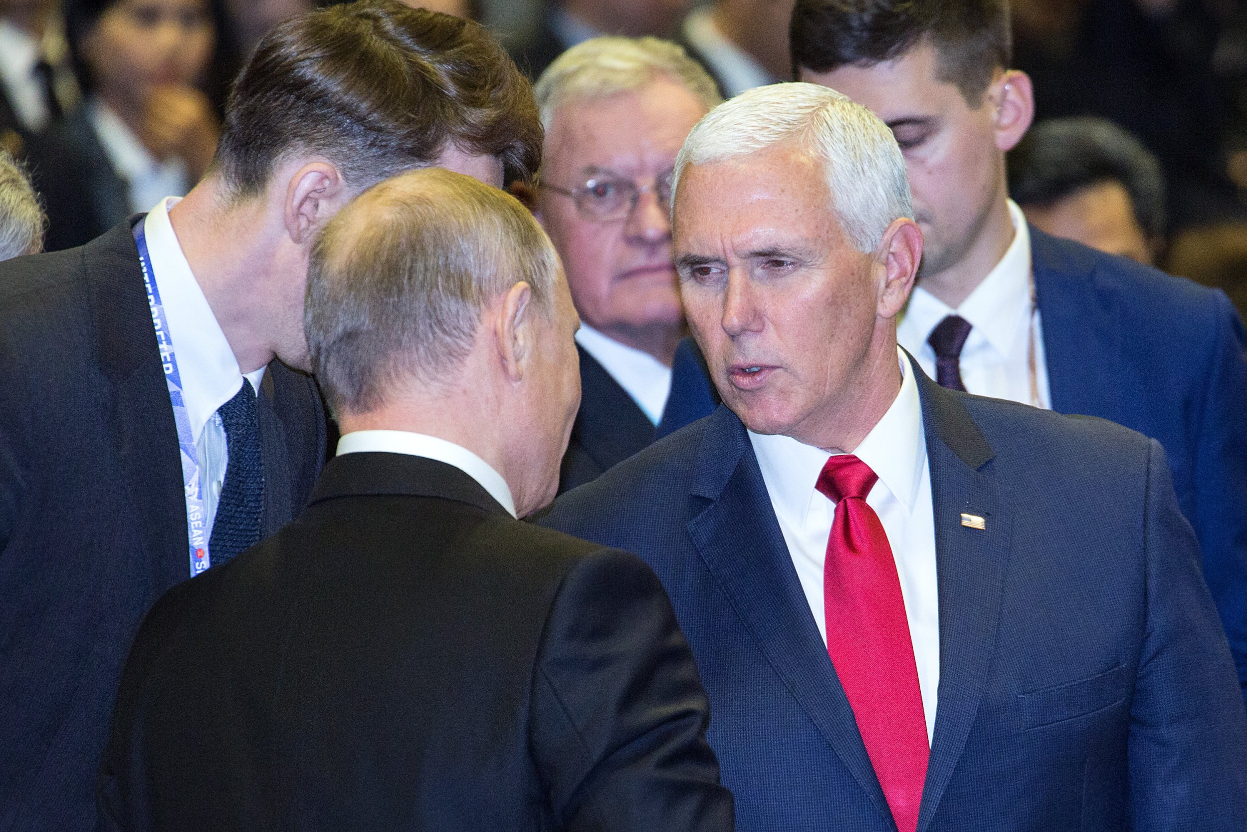 Mike Pence, Vladimir Putin, Russia, Collusion, Election, Interference