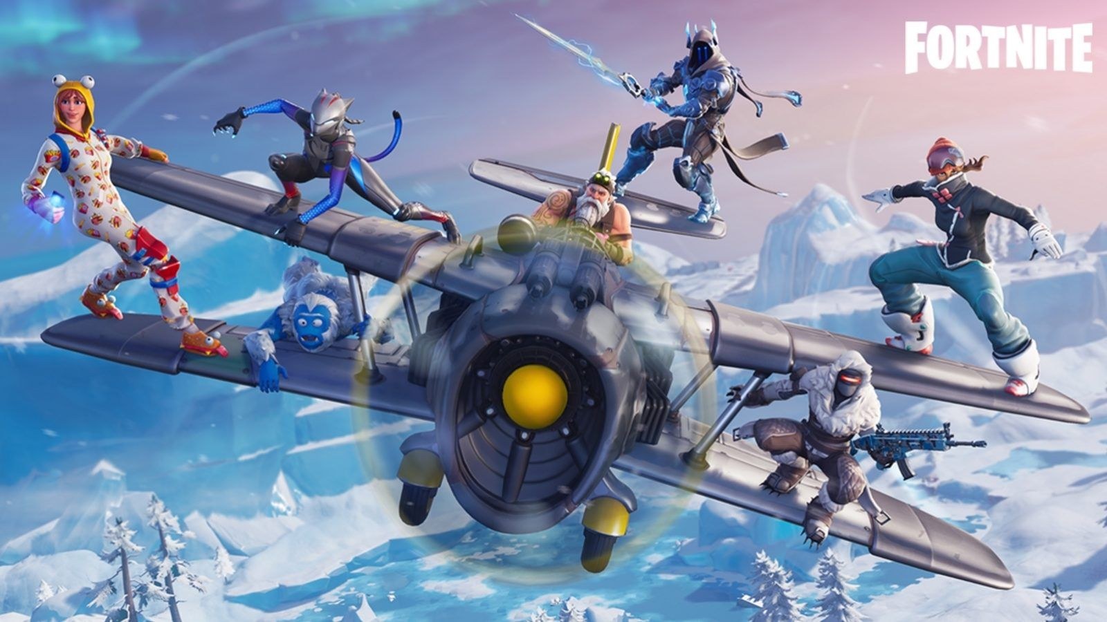 Fortnite Season 7 Battle Pass Skins Show Your Festive Cheer With Ice King