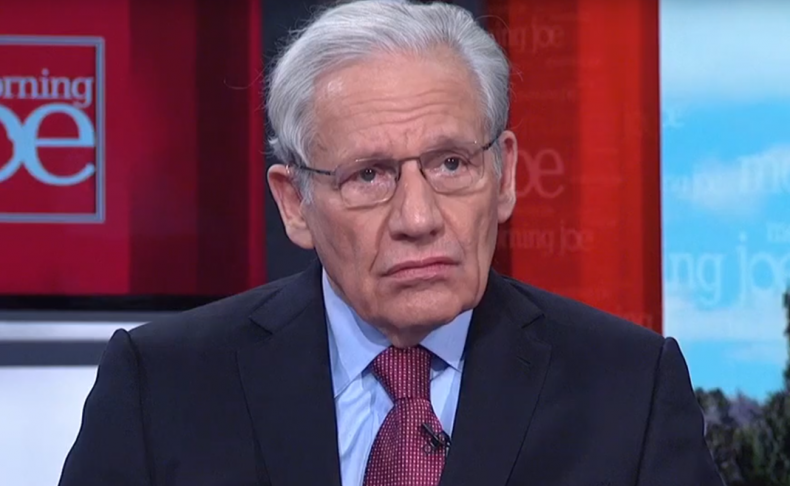 US journalist Bob Woodward