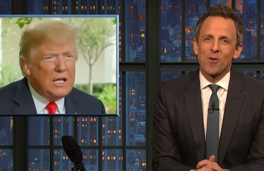 seth meyers trump