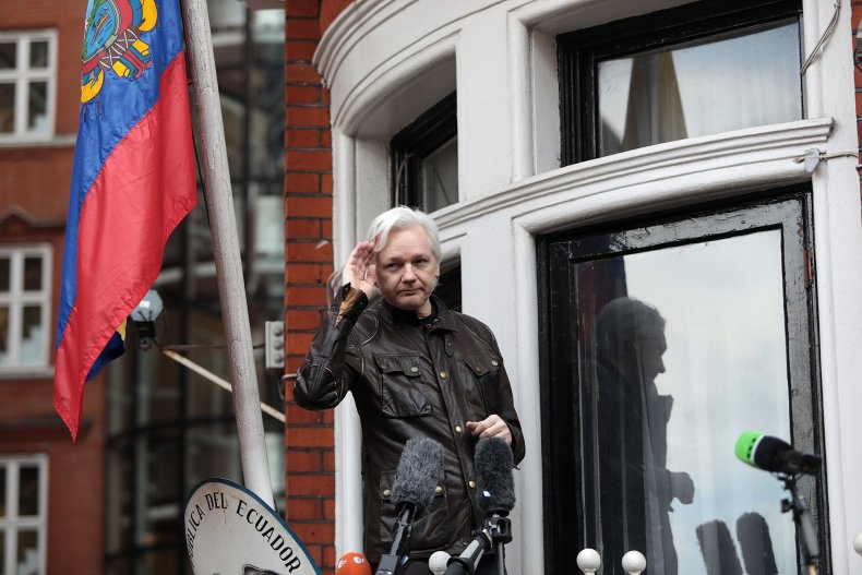 Julian Assange Ecuador Embassy