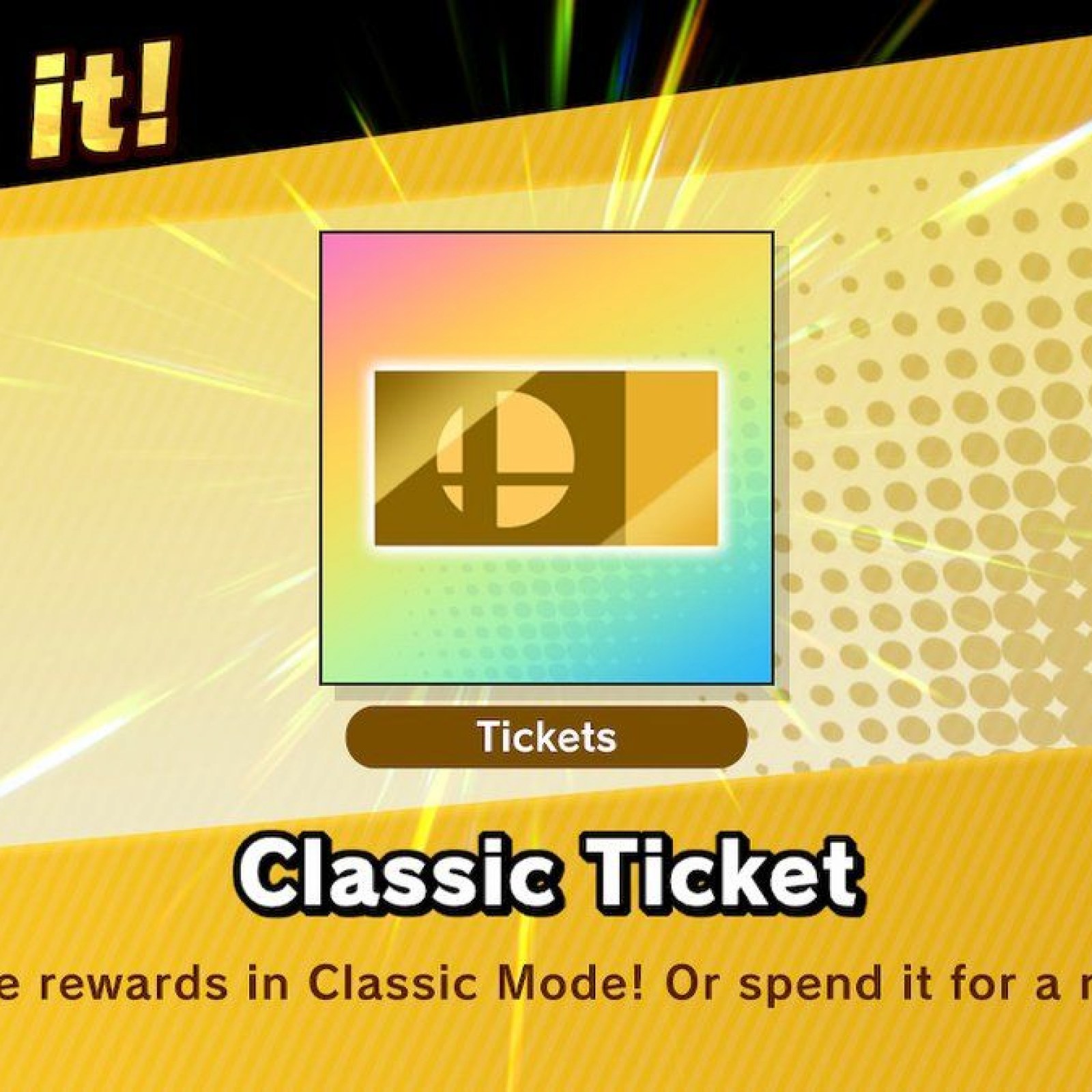 Smash Ultimate Classic Tickets How To Get More And What They Do - becoming phill cÃ³mo conseguir robux gratis 100 real