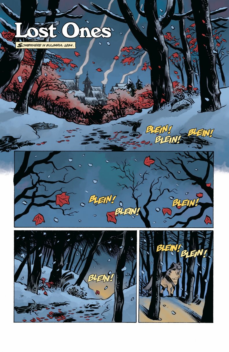 'Hellboy Winter Special' 2018 Includes Vampires, Seances and Frogs