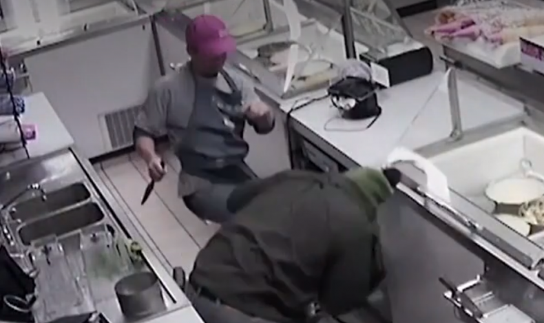 Baskin Robbins knife attack Baskin Robbins knife attack