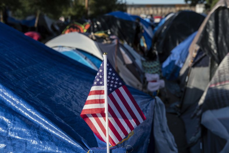 migration U.S. flag Donald Trump United Nations Mexico