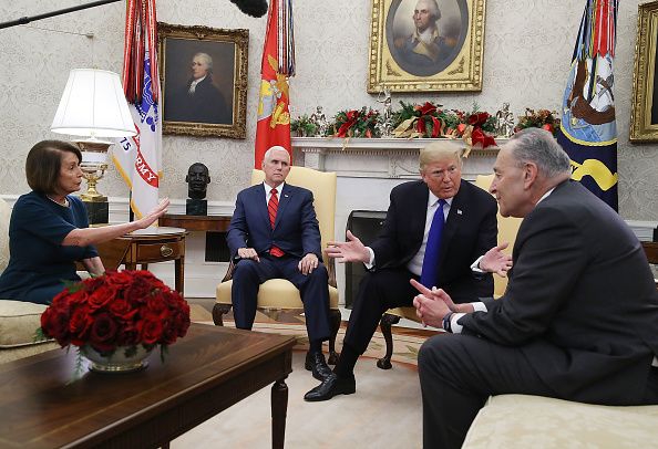 Watch Donald Trump's Heated Meeting With Nancy Pelosi, Chuck Schumer ...