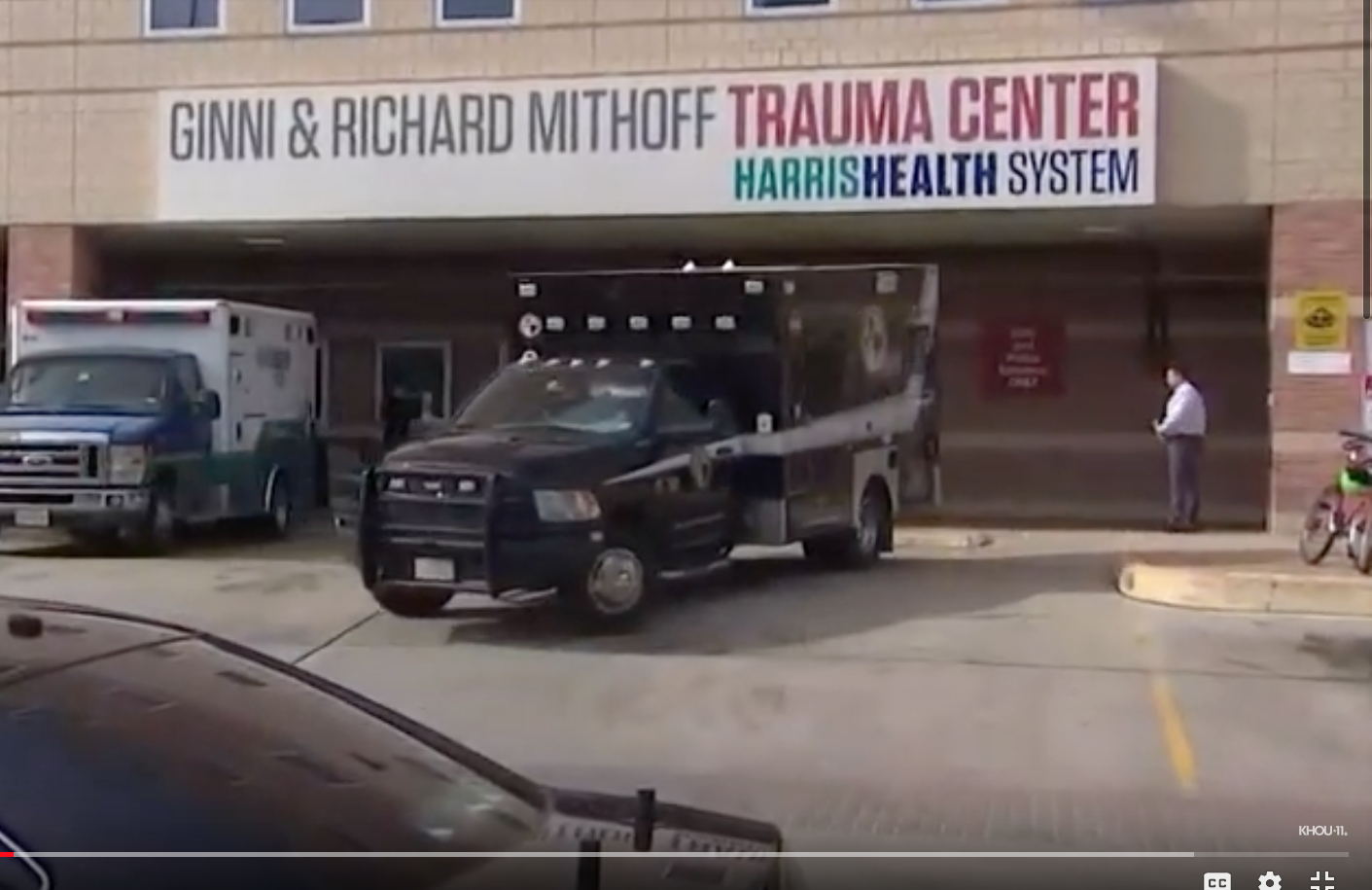 Three officers were shot and a suspect is now dead in a fivehour standoff in Houston on Tuesday