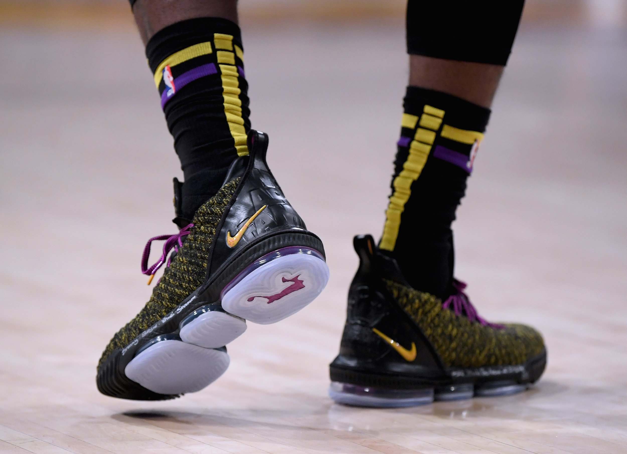 LeBron Game-worn Shoes Worth 