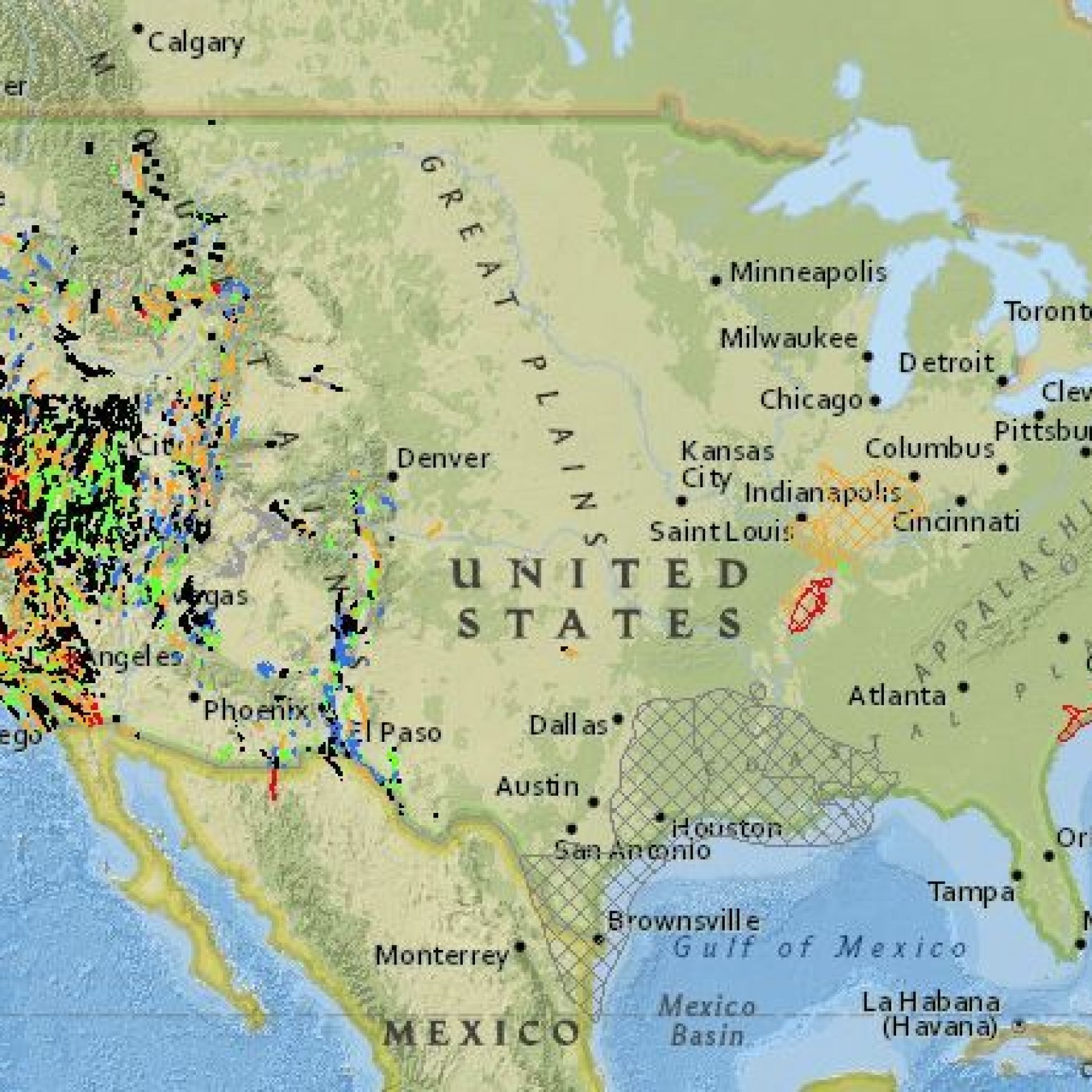 Earthquake Fault Lines United States - The Earth Images Revimage.Org