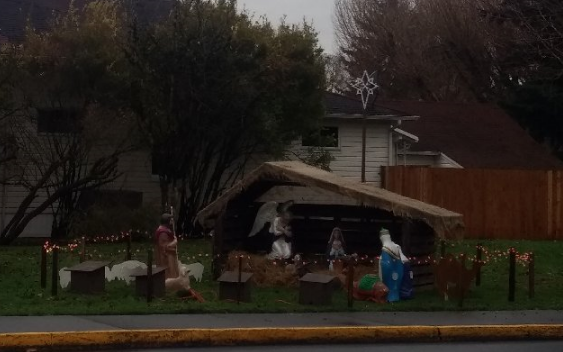 woodland, washington nativity scene