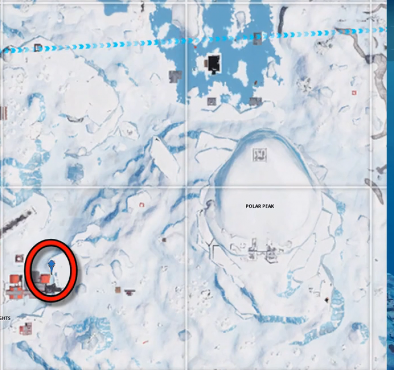 Fortnite snowfall secret banner 2 map