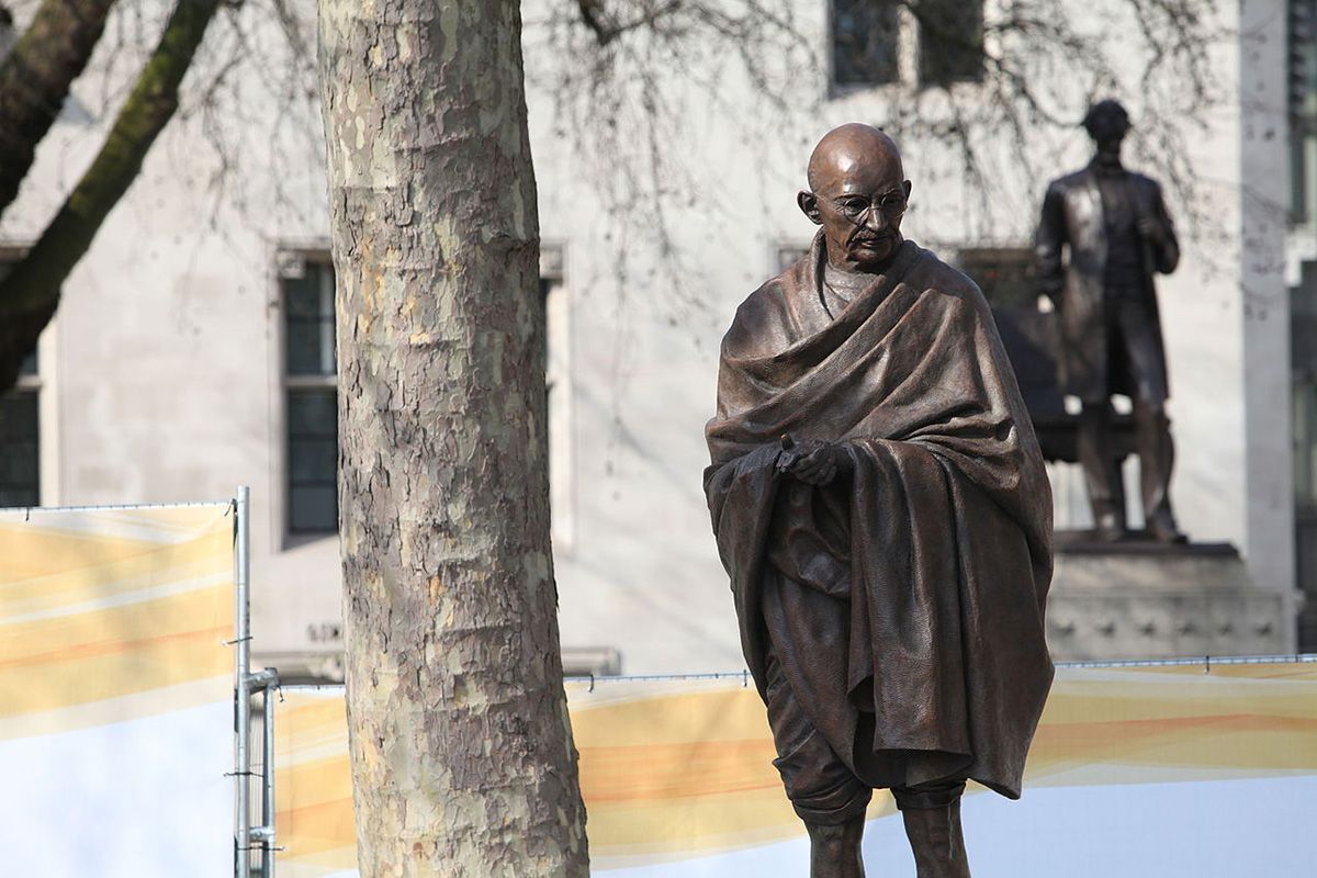 Gandhi statue, racism, Ghana, university