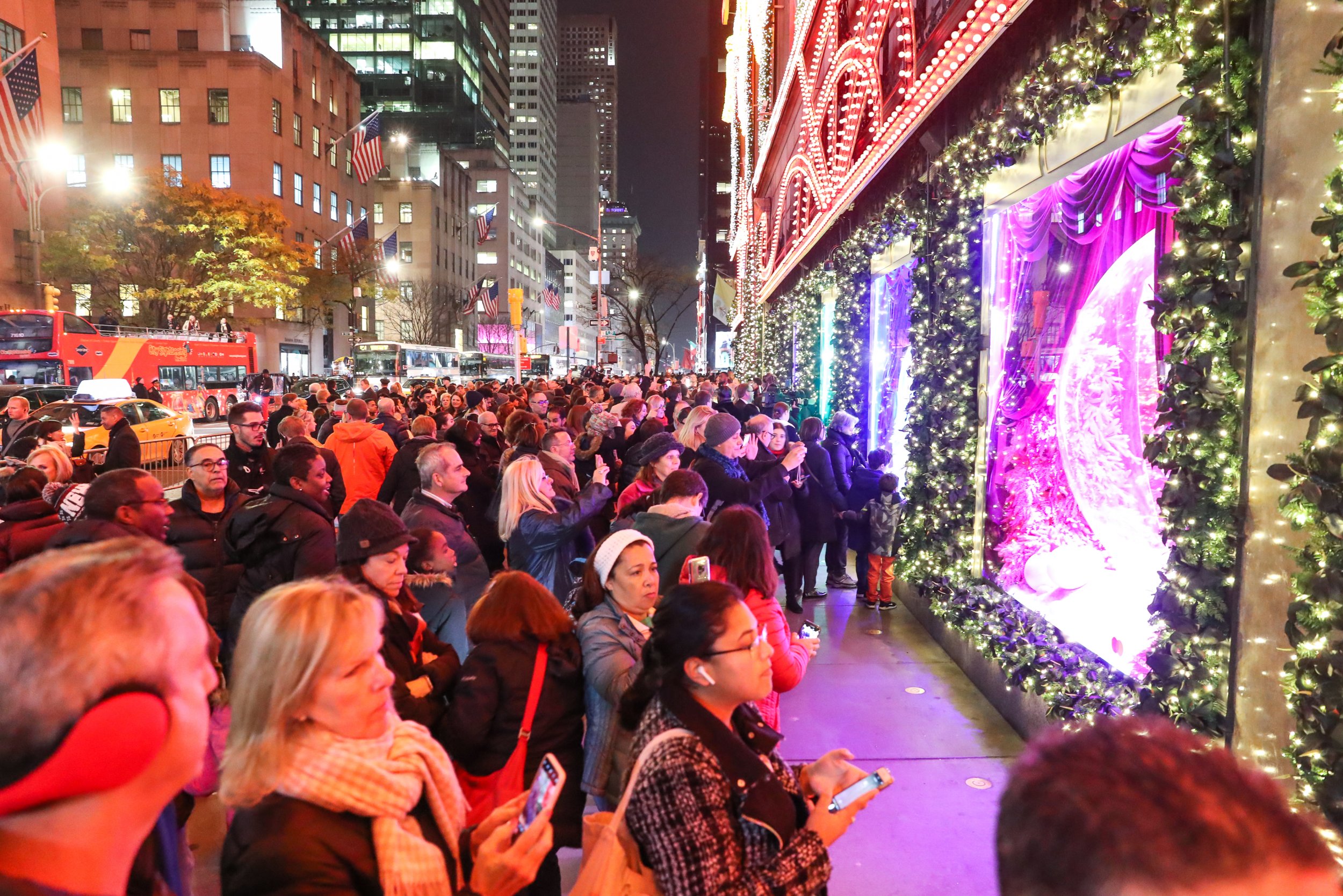 Louis Vuitton Holidays window display at Sacks Fifth Avenue luxury  department store in Manhattan – Stock Editorial Photo © zhukovsky #135626656