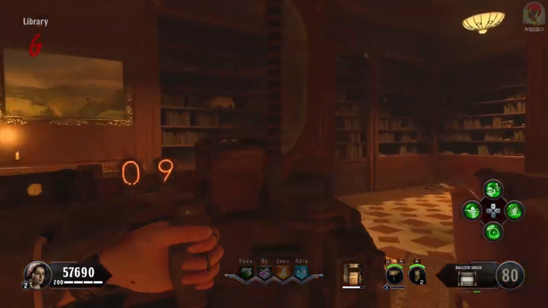 Black Ops 4 Dead of the Night Easter Egg Guide 69 folly upgrade library shelf