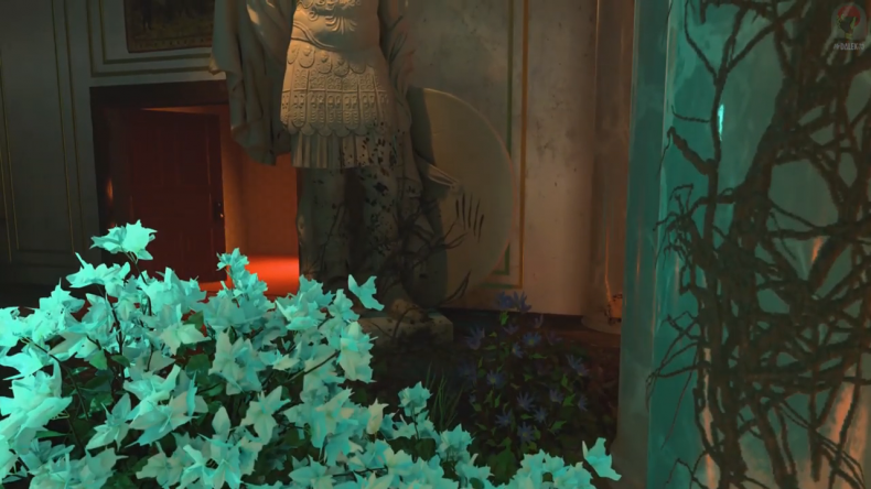 Black Ops 4 Dead of the Night Easter Egg Guide 33 entrance hall scratch 1